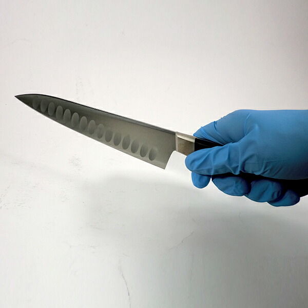 楽天市場】ミソノ 牛刀サーモン 18cm 両刃 761 UX10シリーズ 人気