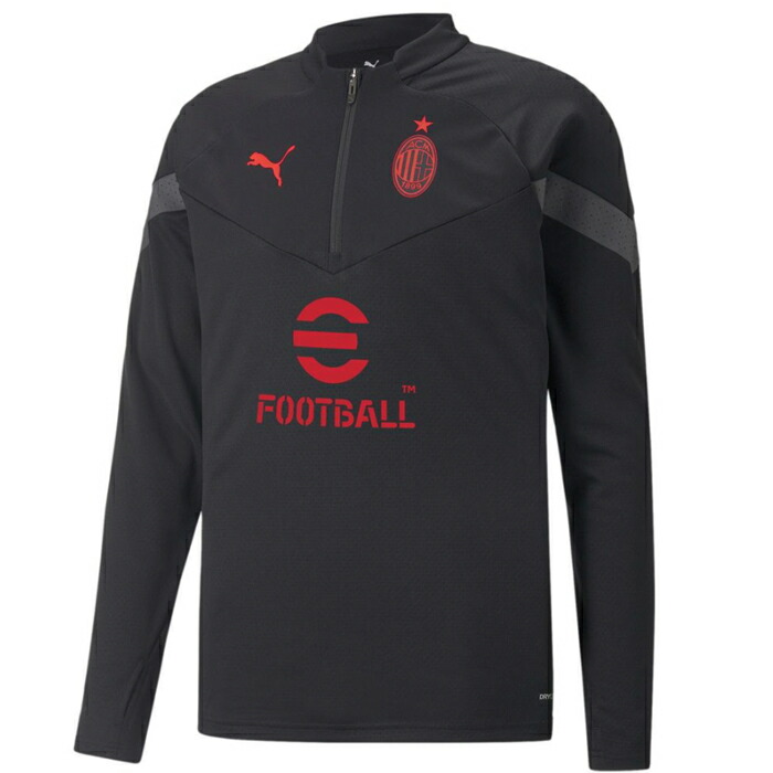 楽天市場】プーマ ACミラン 22-23 トレーニング 1/4 ジップ トップ