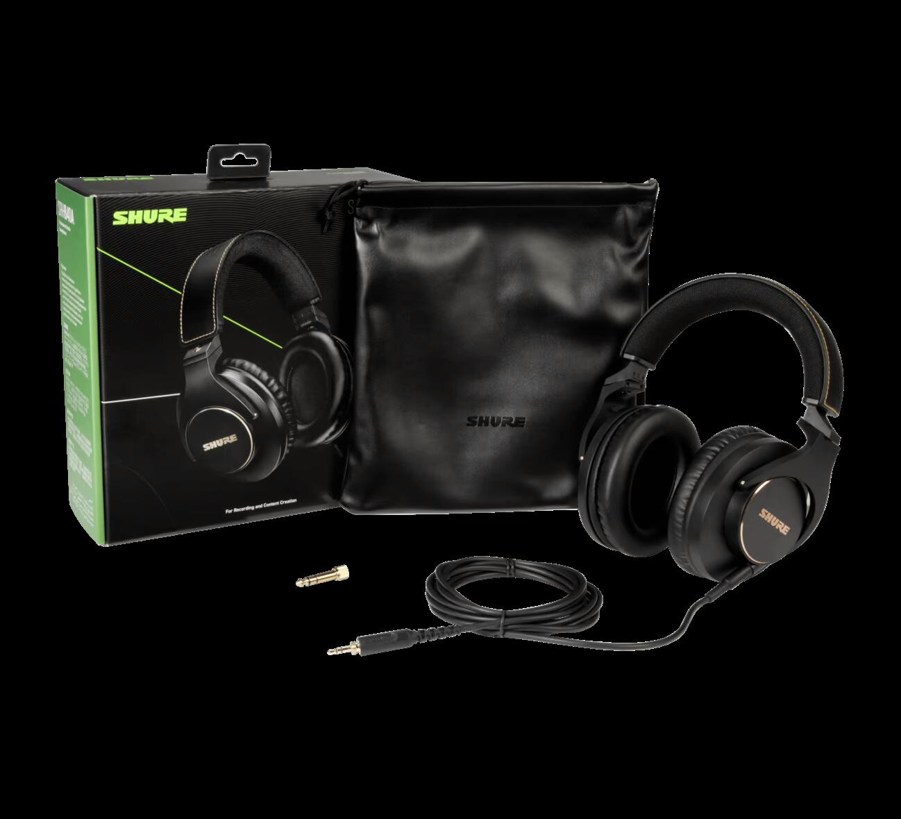 楽天市場】SHURE SRH840A-A プロフェッショナル・スタジオ・ヘッドホン