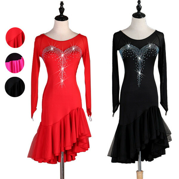 楽天市場】ラテン衣装 チャチャチャ 社交ダンス 社交ダンス衣装 ラテン