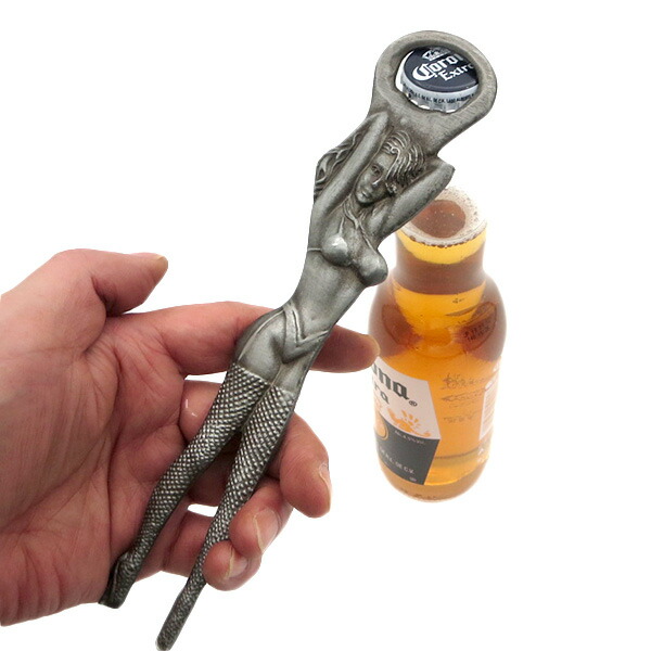 楽天市場】栓抜き アンティーク セクシー ガール ボトルオープナー