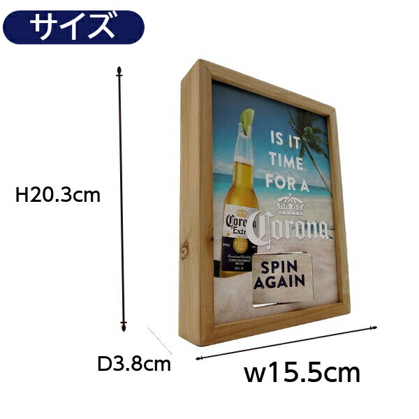 楽天市場】コロナビール グッズ デスクトップ スピナー サイン CORONA