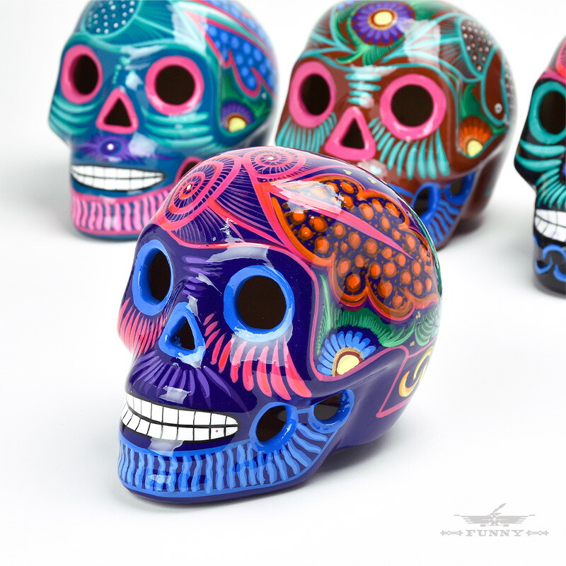 楽天市場】【FUNNY公式ストア】 メキシカンスカル XL Calavera