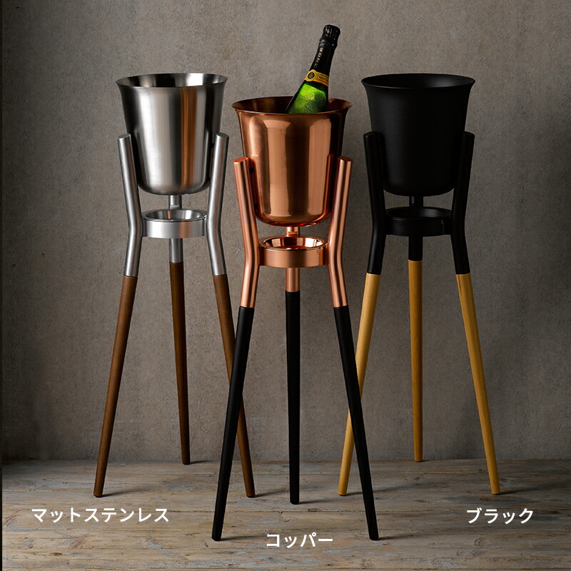 楽天市場】ワインクーラー シャンパンクーラー ロケット (コッパー