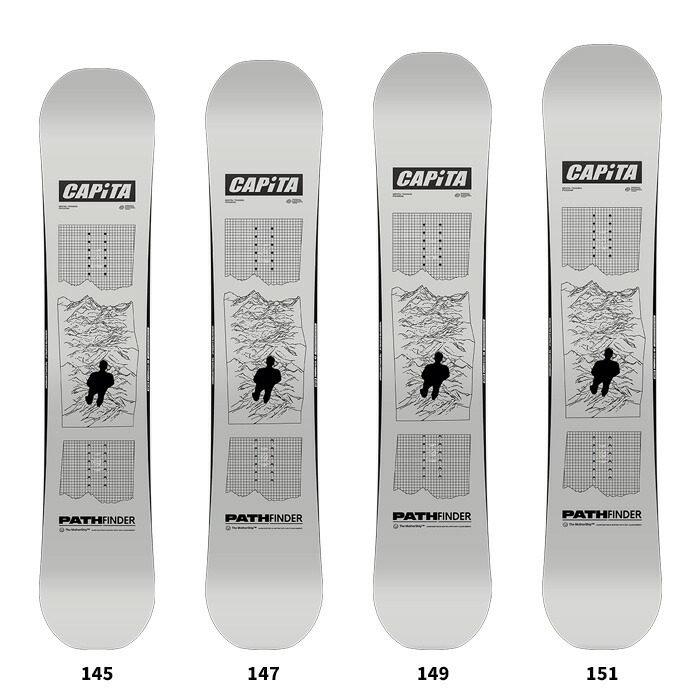 楽天市場】CAPITA キャピタ スノーボード 板 PATHFINDER 25-26 モデル