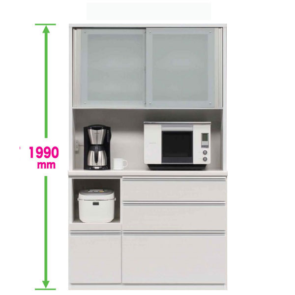 楽天市場】えっ!?3/4~【SSポイント増量&お得クーポン】 食器棚 110cm幅