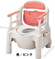 楽天市場】【安寿】ポータブルトイレFX-CP 《暖房便座》 キャスター付