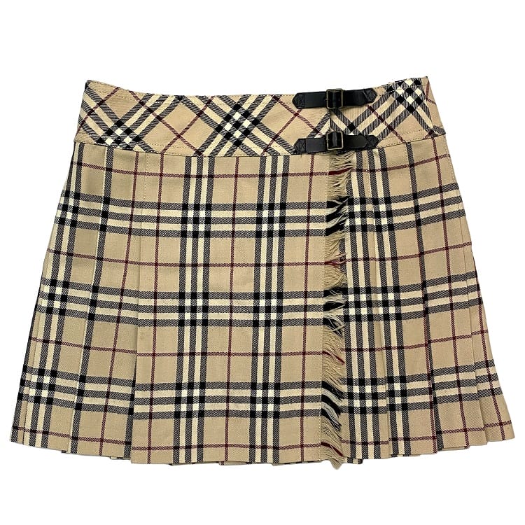 楽天市場】【送料無料】 バーバリー ブルーレーベル プリーツ ミニ