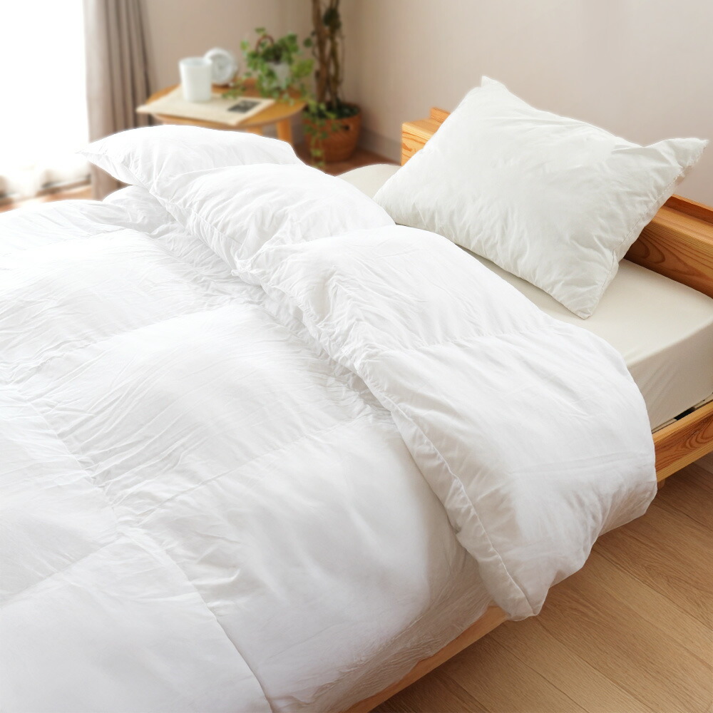 楽天市場】【SS期間限定16％OFF】掛け布団 シングル 洗える人工羽毛1.4