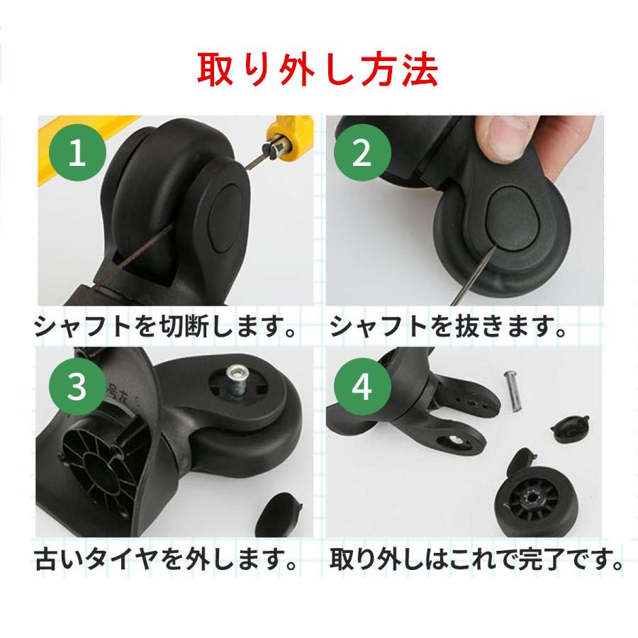 楽天市場】スーツケース キャリーケース キャスター コロコロ 4個