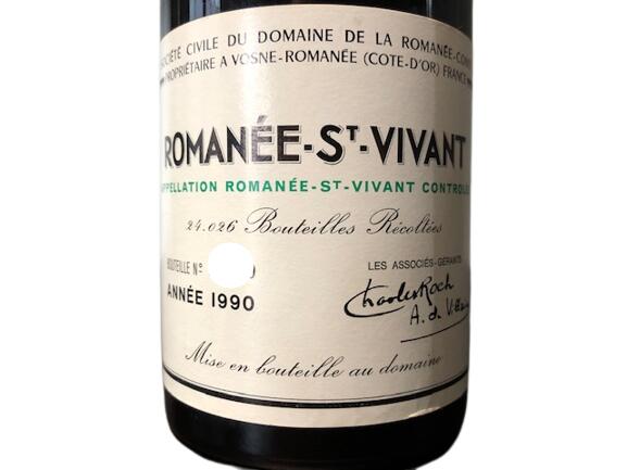 楽天市場】1990 DRC DOMAINE DE LA ROMANEE CONTI Romanee St. Vivant