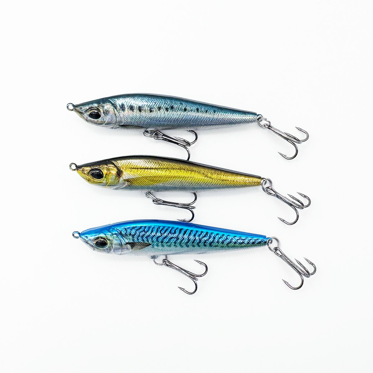 楽天市場】シンキングペンシル ルアー アジ サバ イワシ 3色セット 14g