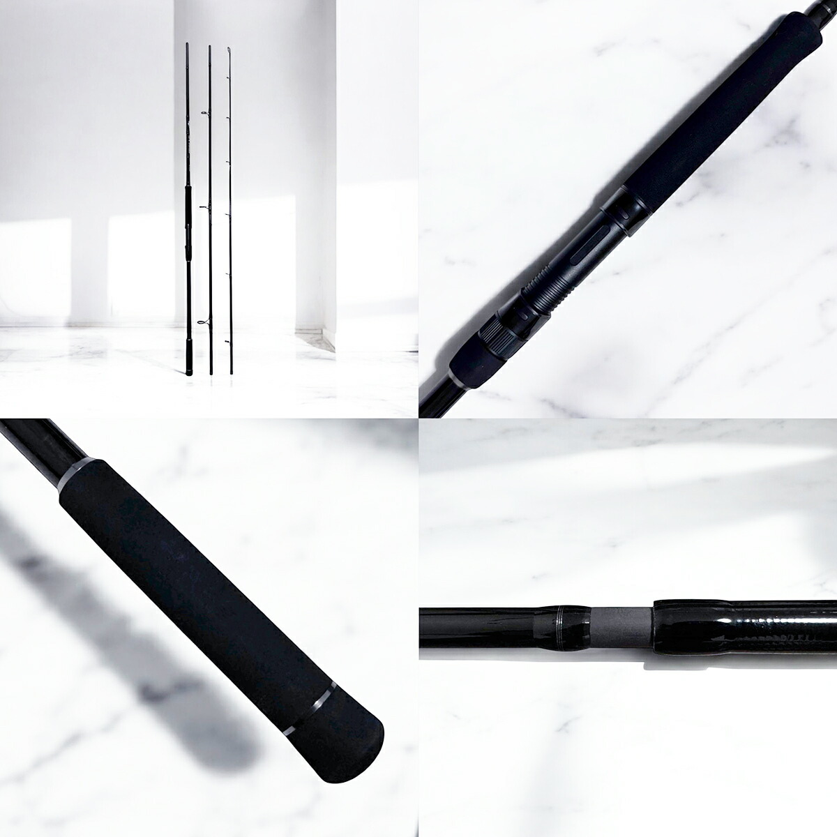 楽天市場】ショアキャスティング ロッド 並継 3ピース ショアジギング