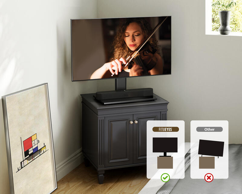 楽天市場】【送料無料】FITUEYES テレビスタンド 回転 【27〜55V対応