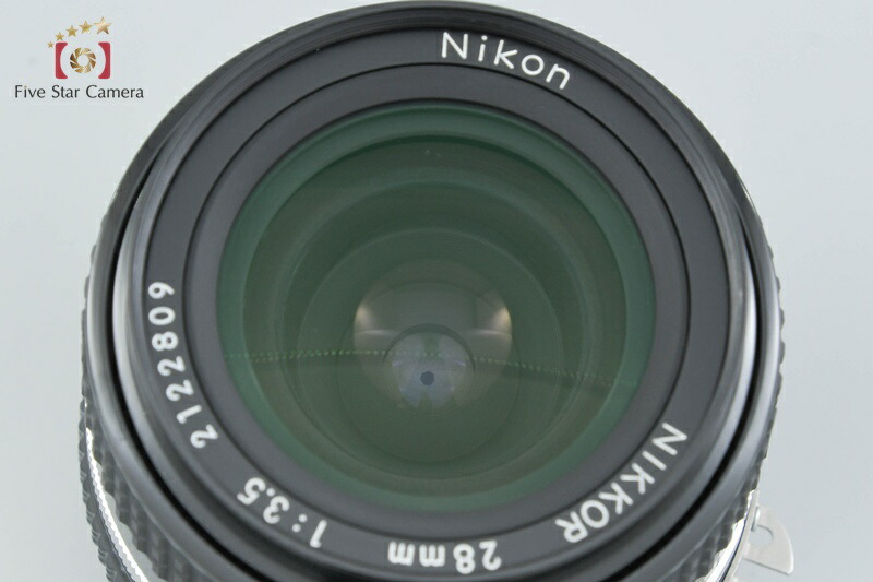 楽天市場】nikon ニコン nikkor-h auto 28mm f3.5の通販