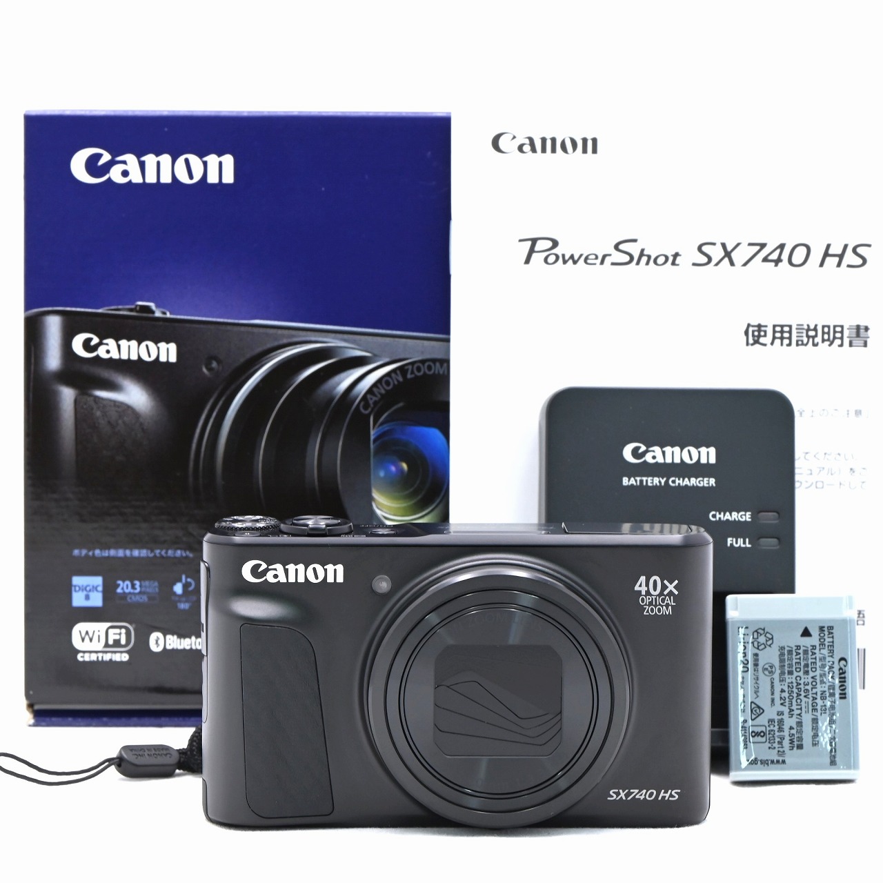 楽天市場】キヤノン Canon SX740 ブラック コンパクトデジタルカメラ