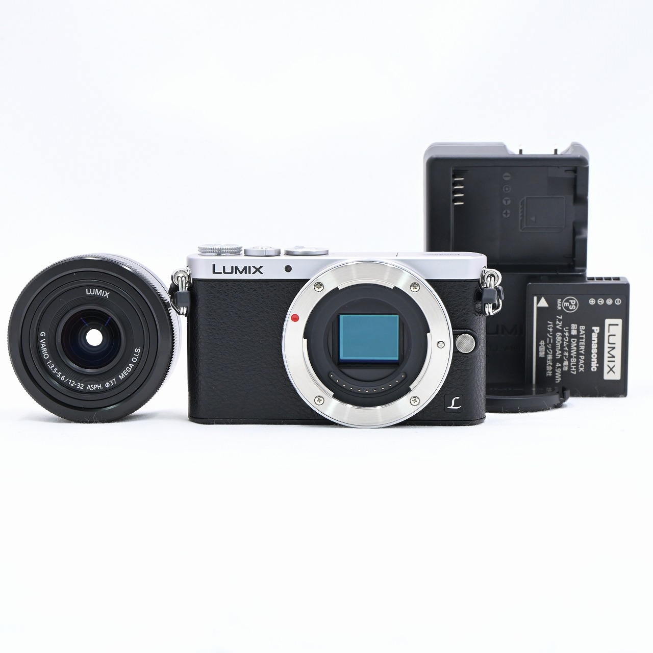 楽天市場】パナソニック Panasonic LUMIX GM1 DMC-GM1K-S レンズキット