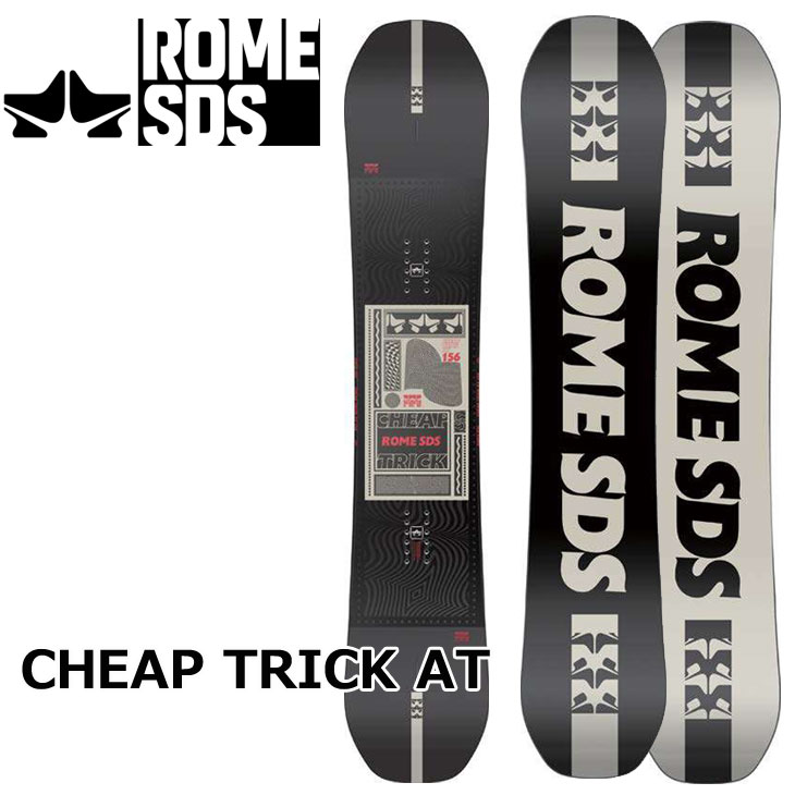 楽天市場】22-23 ROME SDS ローム スノーボード CHEAP TRICK 【AT