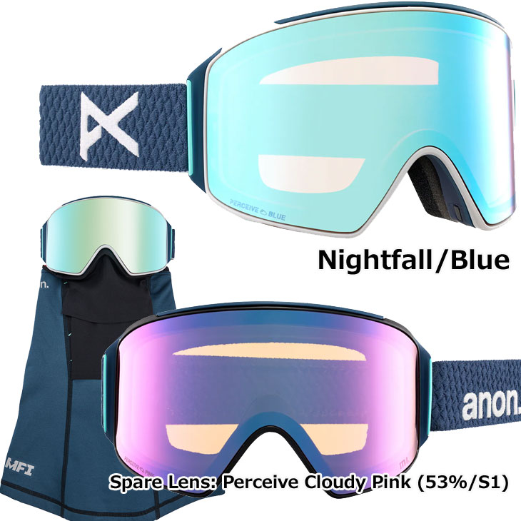 楽天市場】23-24 anon アノン ゴーグル M4 Goggles Low Bridge Fit