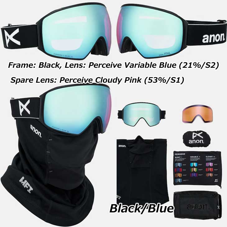 楽天市場】25-26 ANON アノン スキー&スノーボードゴーグル M4