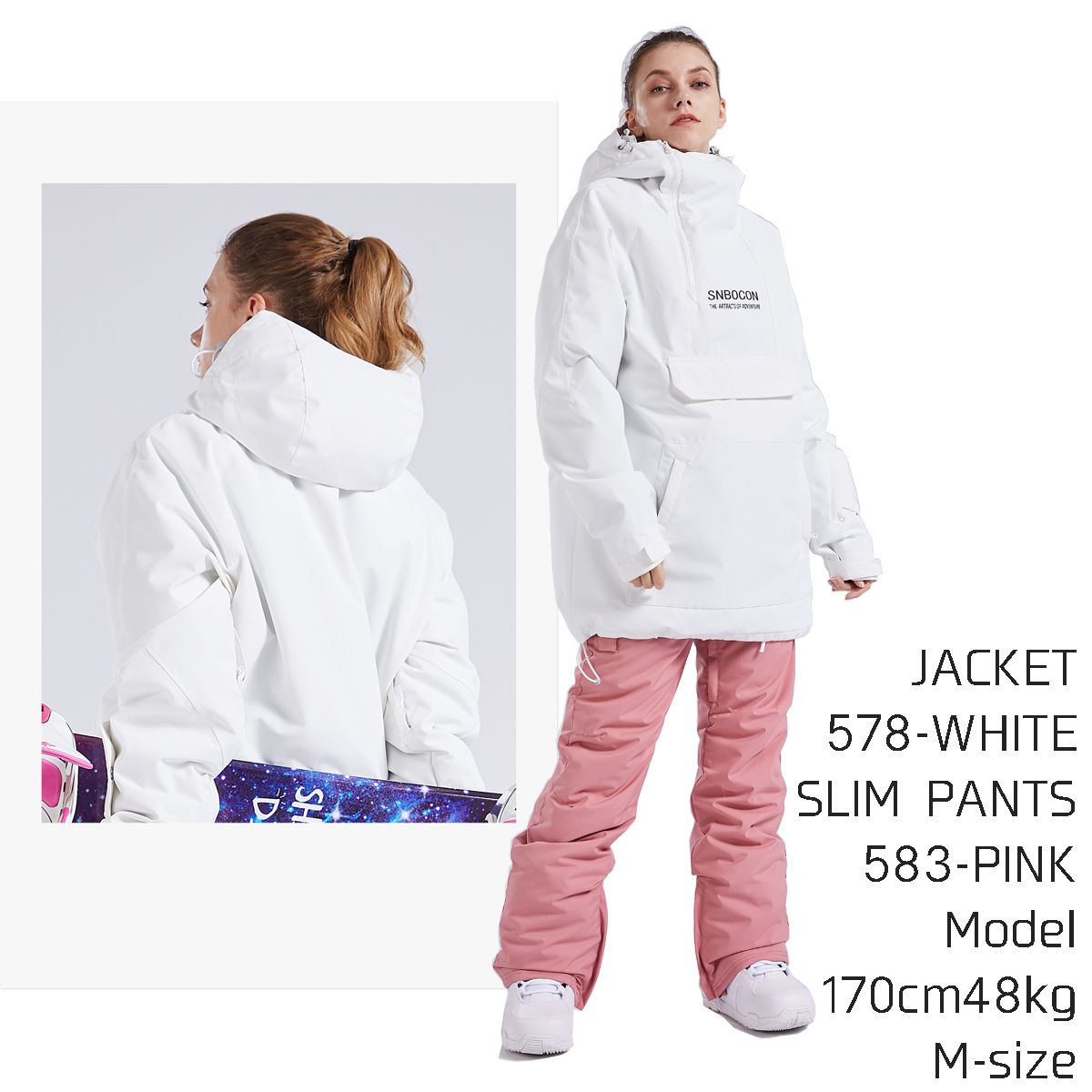 楽天市場】スノボウェア スキーウエア レディース 上下セット メンズ