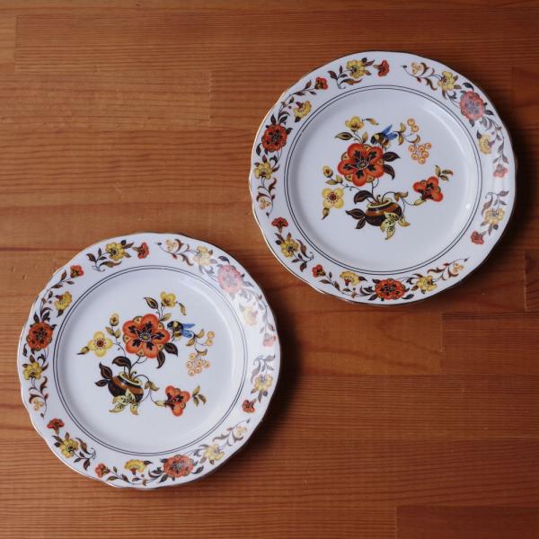 楽天市場】2枚セット ペア エインズレイ アンティーク お皿 ミツバチ