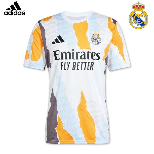 楽天市場】アディダス レアルマドリード プレマッチジャージー 24/25
