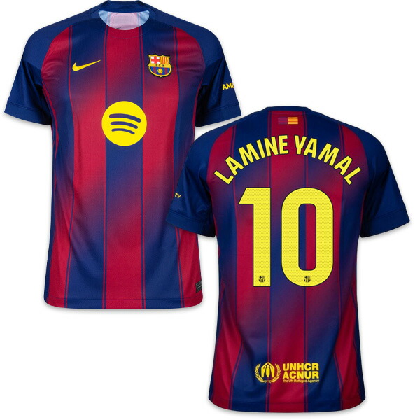 楽天市場】【2025-26 モデル】バルセロナ ユニフォーム ヤマル 10番