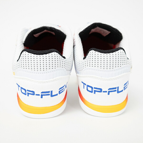 楽天市場】ホマ トップフレックス 2476 WHITE RED INDOOR 大人用