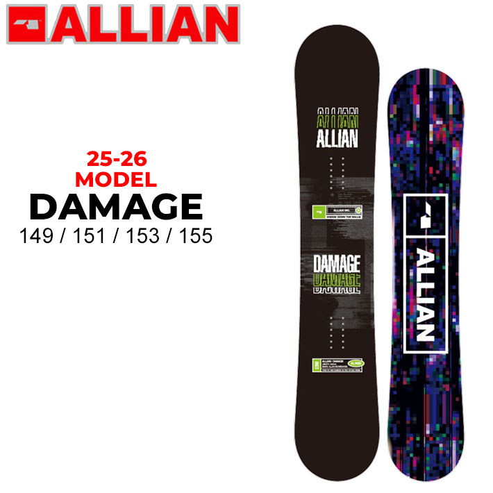 楽天市場】ALLIAN DAMAGE 153の通販