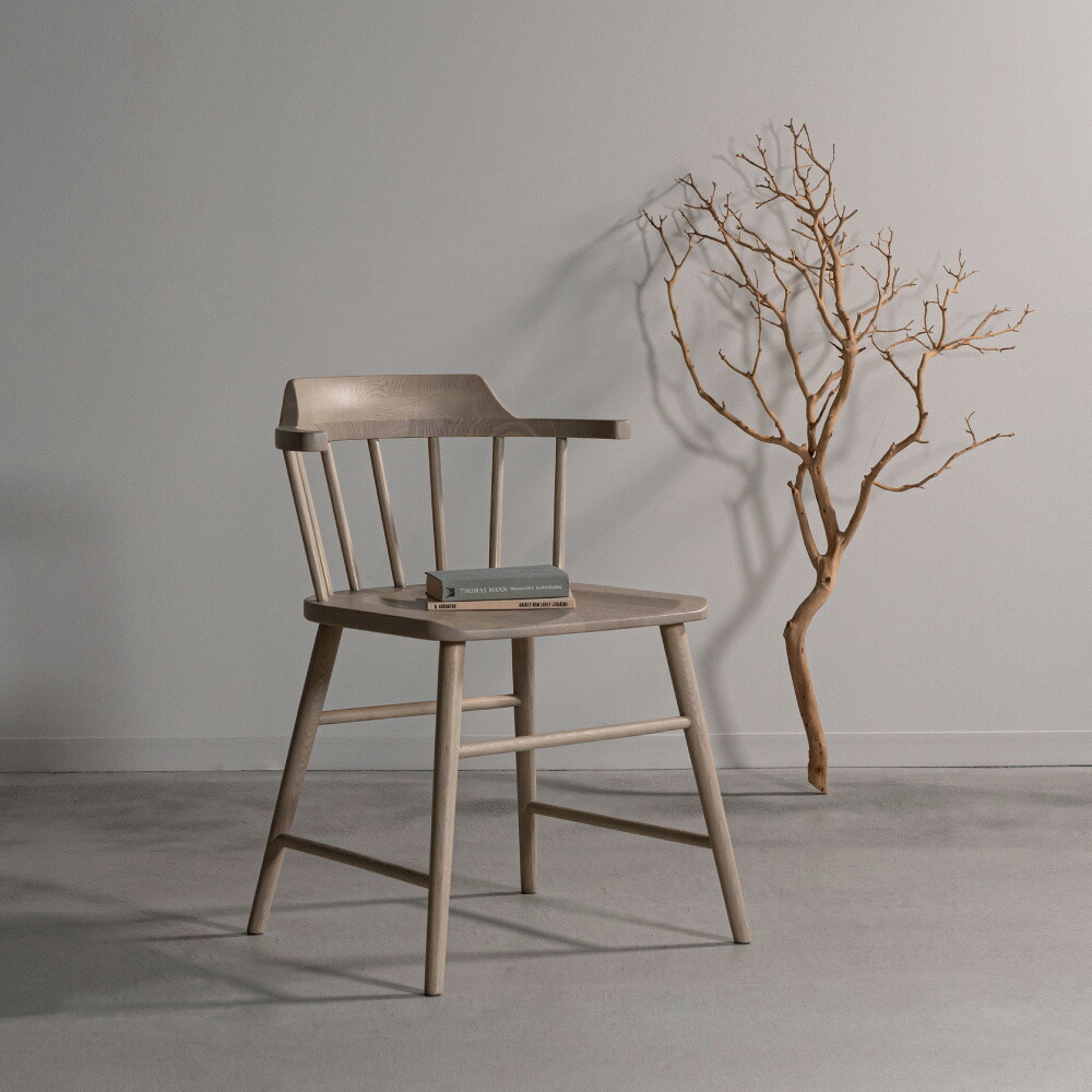 楽天市場】ダイニングチェア 座面高44cm ウィンザーチェア チェアー