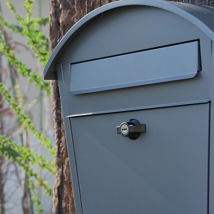 楽天市場】ポスト アーチポスト A4サイズ対応 鍵付き タテ開き 郵便