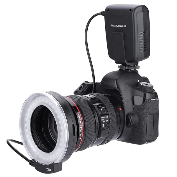 楽天市場】【送料無料】リングフラッシュ LEDリングフラッシュビデオ