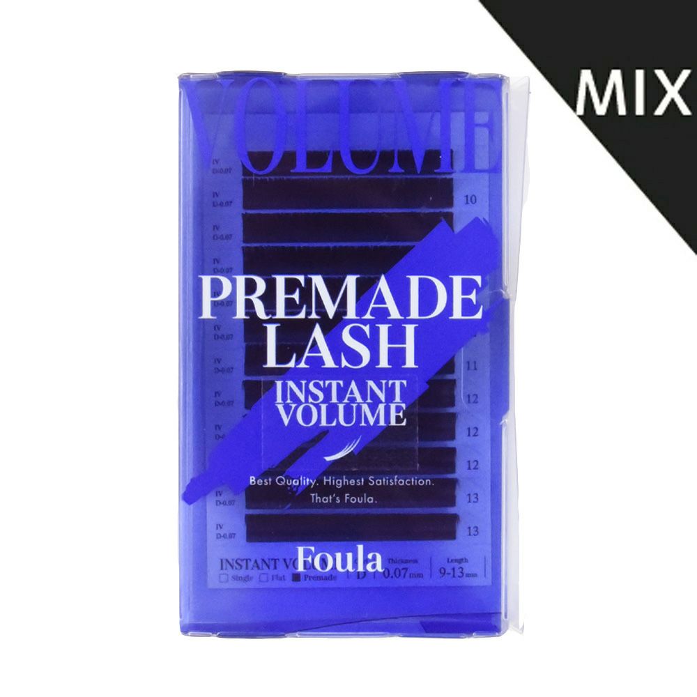楽天市場】【Foula】インスタントボリュームラッシュ 9-13mm サイズMix