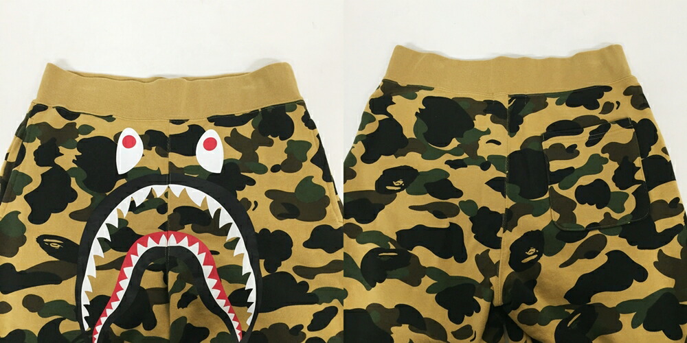 楽天市場】A BATHING APE(アベイシングエイプ)カモシャークハーフ