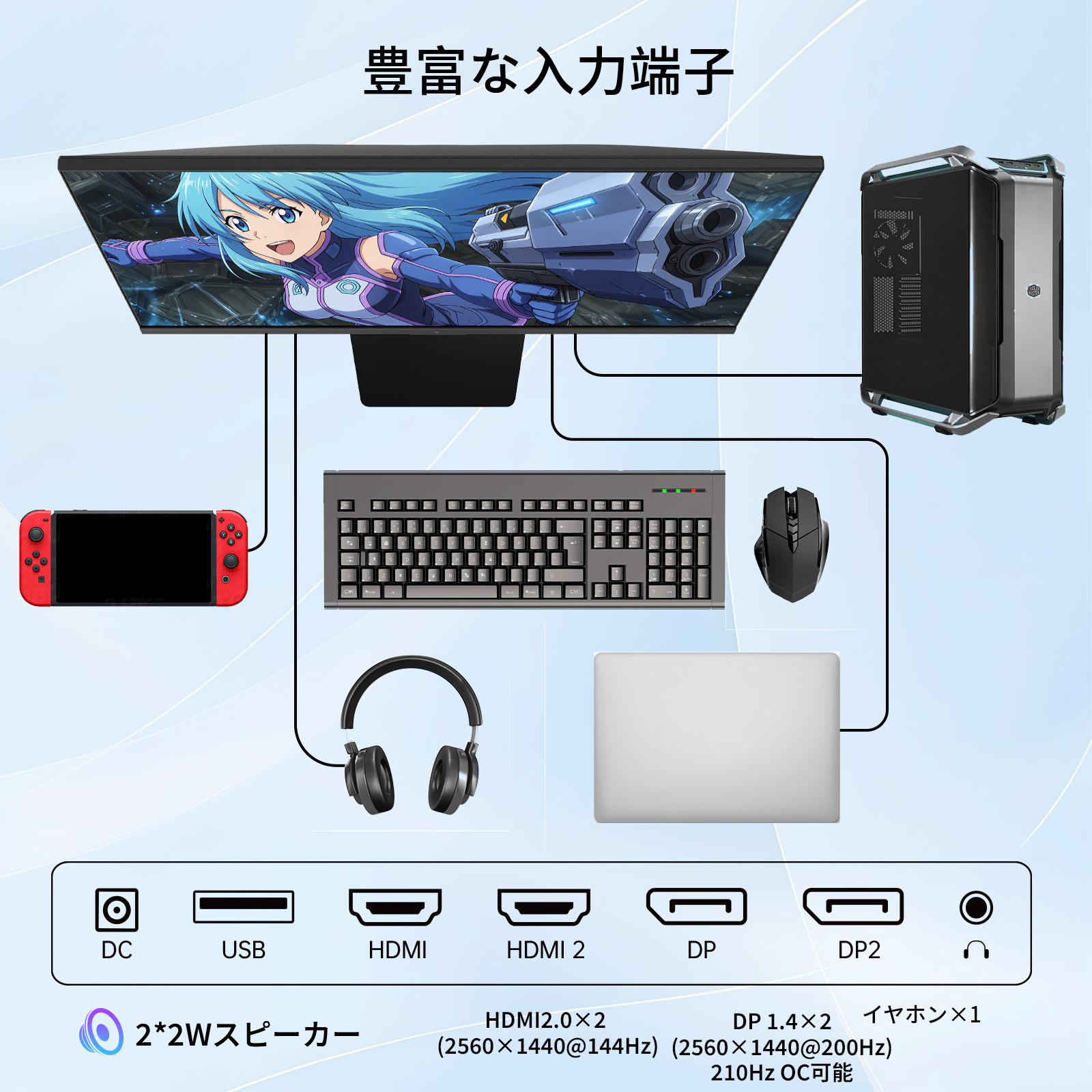 楽天市場】【SS限定9,020円OFF！】ゲーミングモニター 27インチ