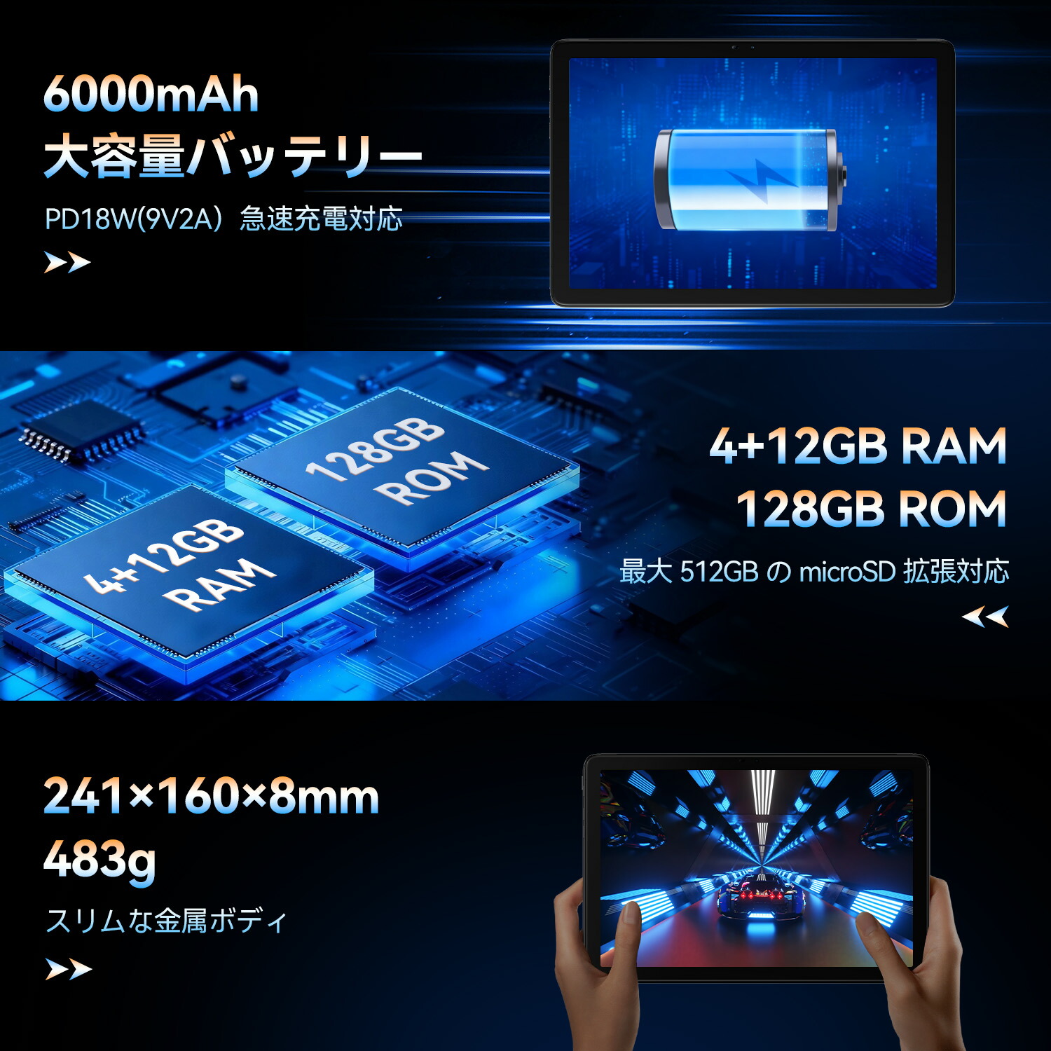 楽天市場】【Android16 タブレット 初登場】FPD タブレット 10インチ