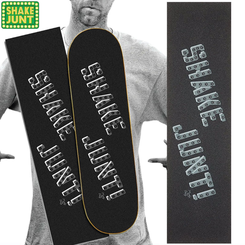 台湾製無地黒デッキテープ付き SHAKE JUNT8.0デッキ 在庫処分 台湾製