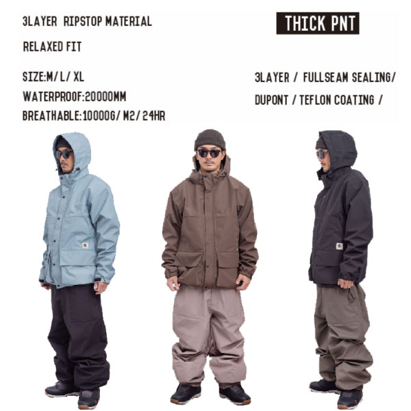 楽天市場】NOMADIK THICK PNT SNOW WEAR PNT ノマディック チック