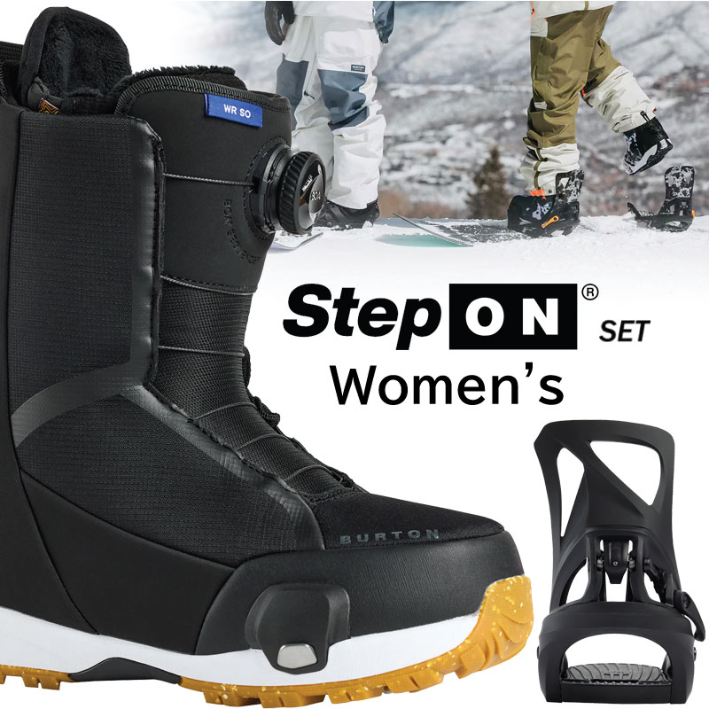 楽天市場】バートン ステップオン セット レディース ウェイブレンジ