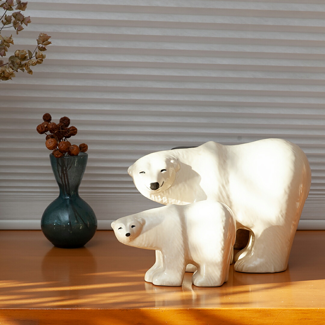 楽天市場】シロクマ（リサ・ラーソン／Lisa Larson） : free design