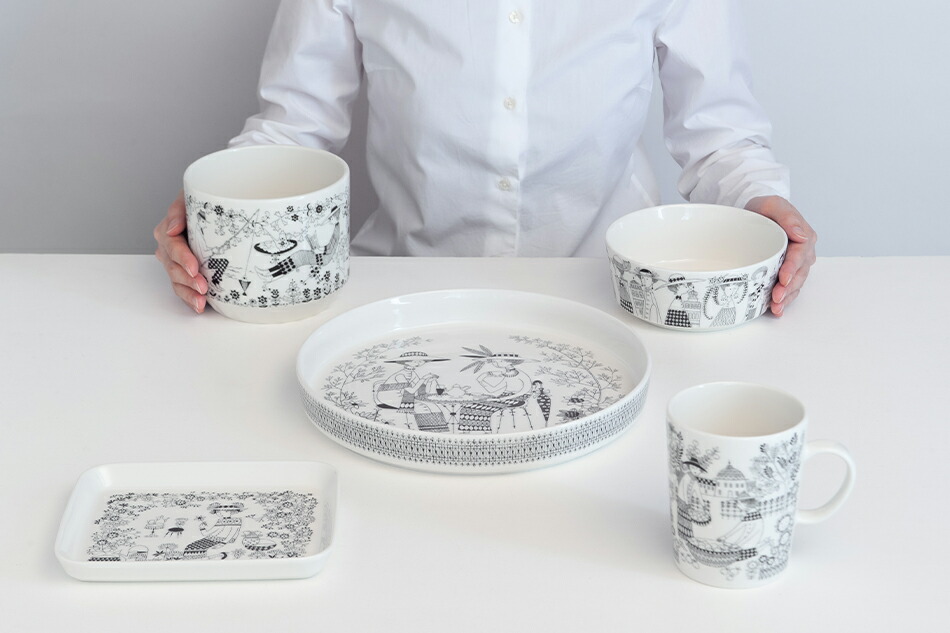 楽天市場】エミリア／Emilia スクエアプレート（アラビア／ARABIA