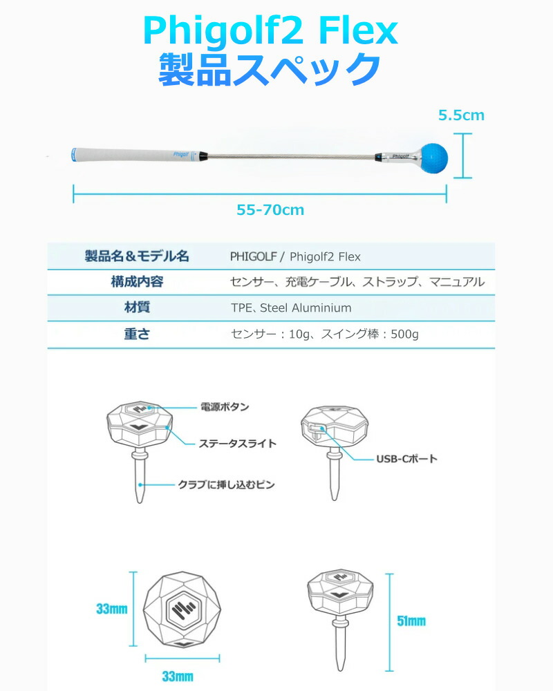 楽天市場】Phigolf2 flex ファイゴルフ2 日本公式代理店 ゴルフ ゲーム