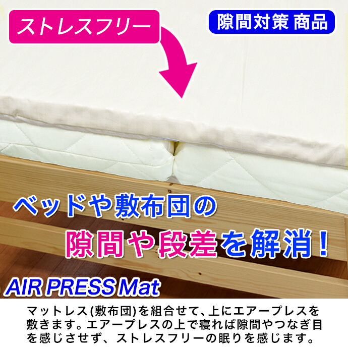 楽天市場】マットレス キング 日本製 180×200cm エアープレス