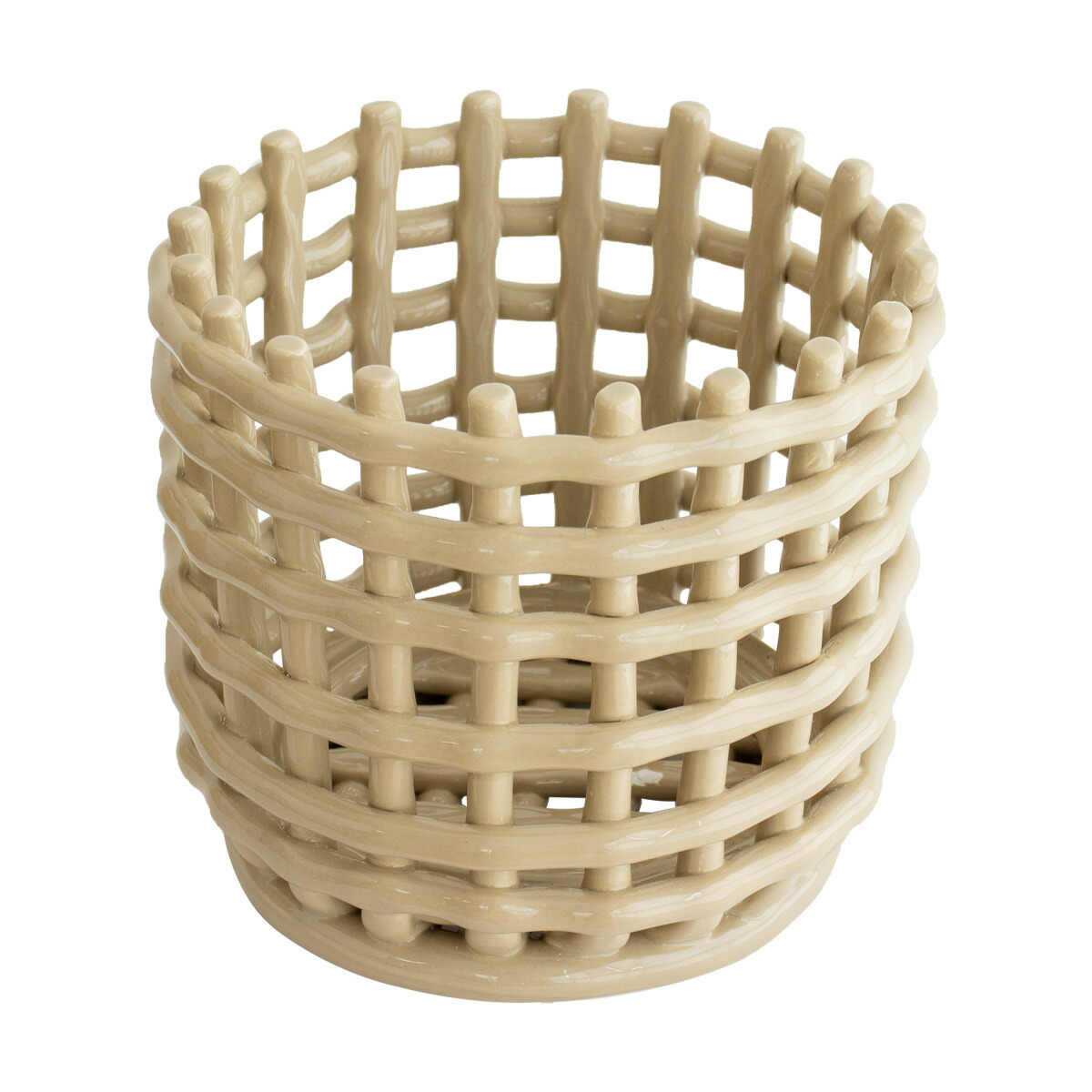 楽天市場】【取扱終了】Ferm Living セラミックバスケット スモール