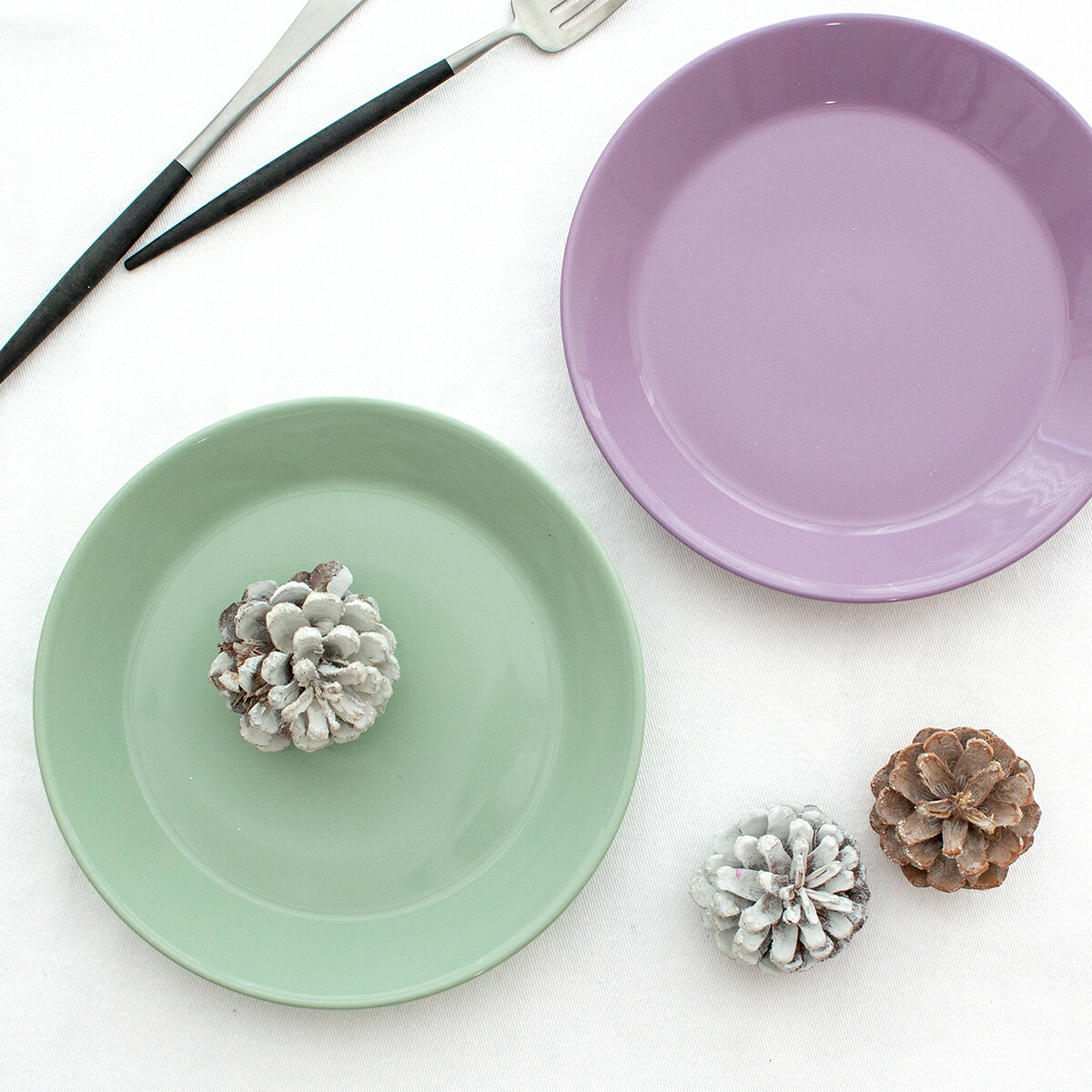 楽天市場】イッタラ ティーマ プレート 17cm ライトライラック セージ