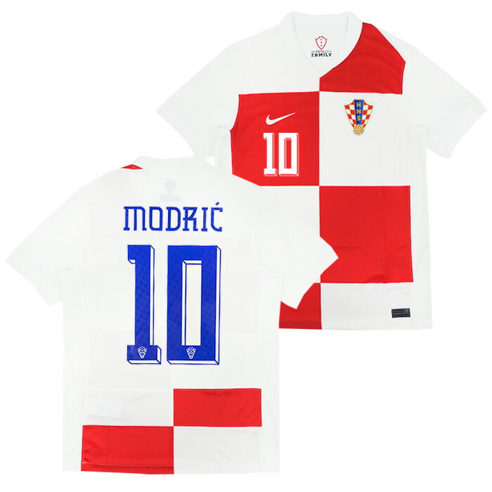 楽天市場】○クロアチア代表 2024 ホーム 半袖 ユニフォーム No.10