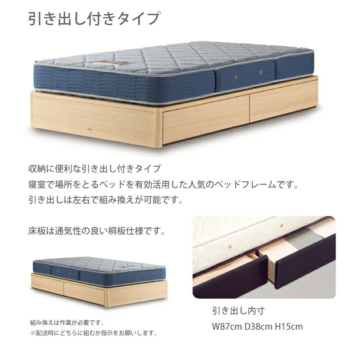 楽天市場】【開梱設置無料】シモンズ ベッドセット Box2（ボックス2