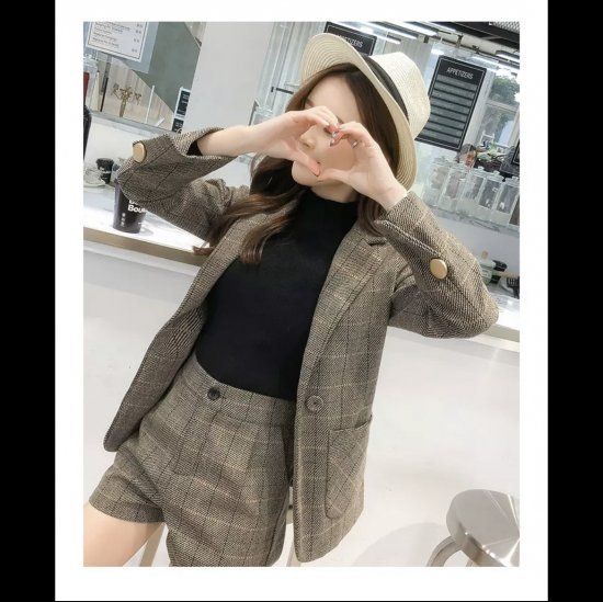 楽天市場】【取寄】セットアップ レディース 長袖 2点セット チェック