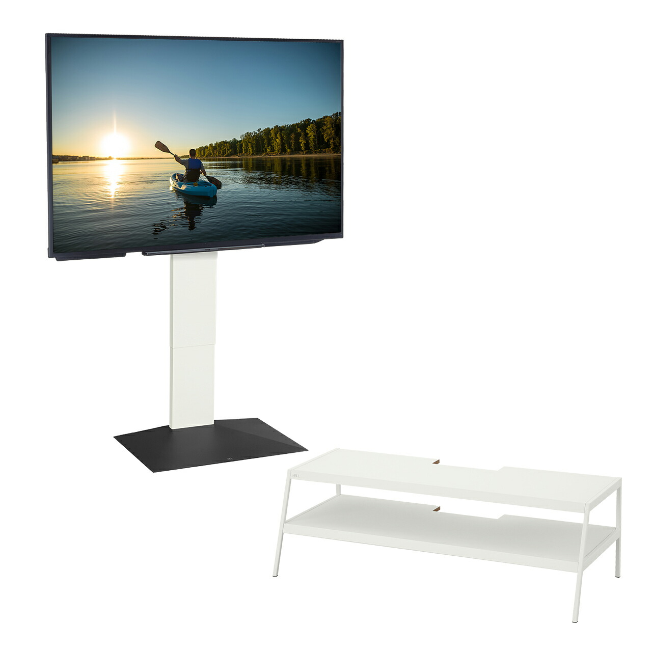 楽天市場】テレビ台 WALL 壁寄せ テレビスタンド 32型〜80型対応 V3